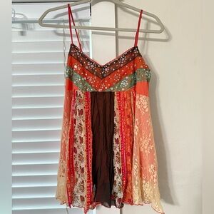 Rue21 Y2K Sequin Embellished Tank Top